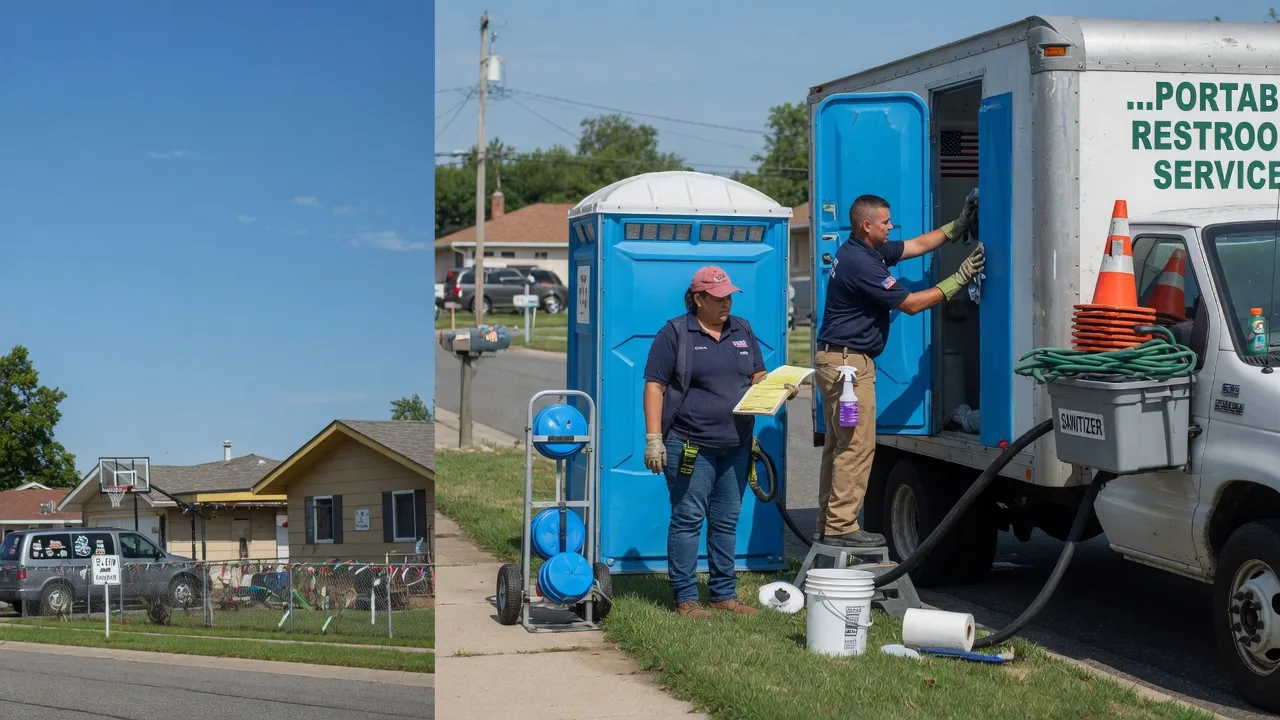 Portable Toilet Rental in Benld, IL near me